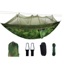 Hamaca portÃ¡til para acampar al aire libre, tienda con mosquitera, dosel para 2 personas, cama colgante de paracaÃ­das, caza,